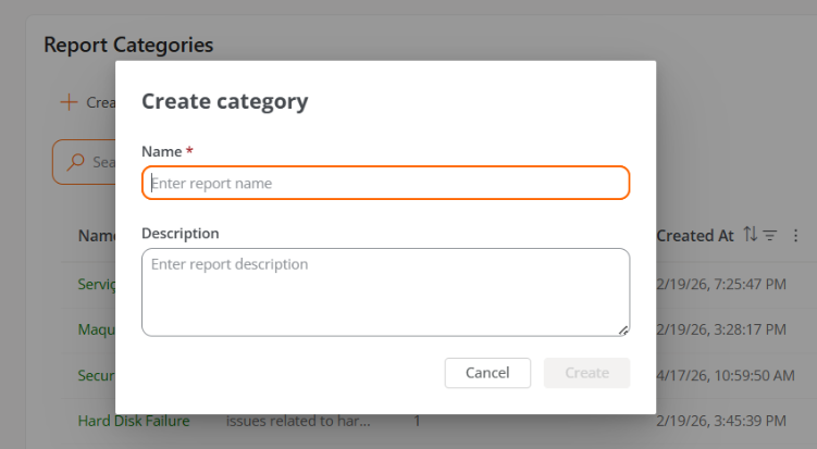 org-createCatReport